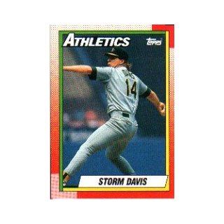 1990 Topps #606 Storm Davis Sports Collectibles
