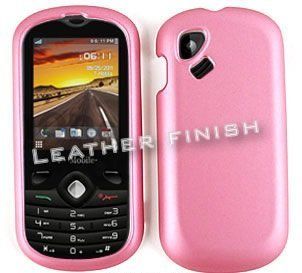 Alcatel Sparq OT 606A Honey Baby Pink Rubber Feel Snap On Hard Protective Cover Case Cell Phone (Free by ellie e. Wristband) Cell Phones & Accessories