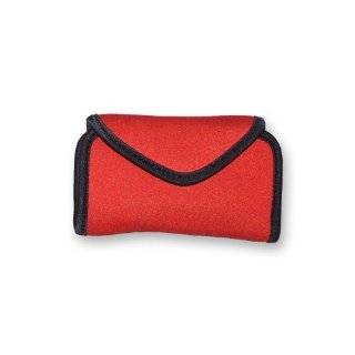 OP/TECH USA 7302164 Snappeez Large, Horizontal Neoprene Pouch for Camera or Phone (4.5 x 2.5 x .25   .75 Inch) (Red)  Camera Cases  Camera & Photo