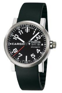 Fortis Men's 623.22.81 K Cargo Automatic Black Dial Watch Watches