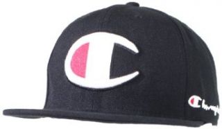Champion Men's Classic Logo Hat, Black, One Size Clothing