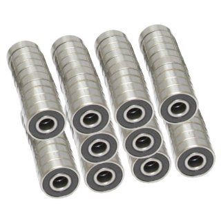 608 2RS Skateboard Bearing, 8x22x7, Sealed (Pack of 100)