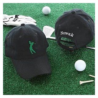 Golf Fan Personalized Golf Hat   Black Clothing