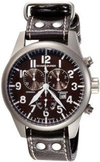 Chase Durer Men's 608.1NN LEA Warhawk Chronograph Brown Dial Vintage Leather Watch at  Men's Watch store.