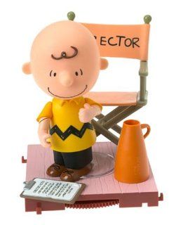 Peanuts Charlie Brown Christmas Playset   Charlie the Play Director Toys & Games