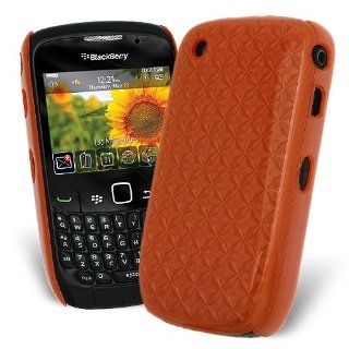 Celicious Orange 3D Gel Back Cover Case for BlackBerry Curve 3G 9300 / Curve 8520  BlackBerry Curve 9300 Case Cover Cell Phones & Accessories