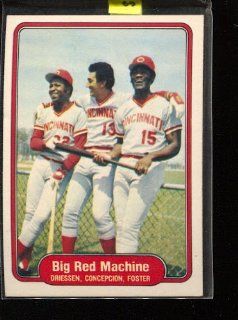 1982 Fleer #630 Big Red Machine Sports Collectibles