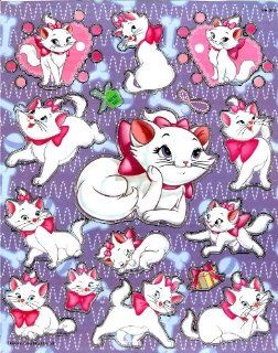 Aristocats Marie lying day dreaming presents kitty cat Disney Movie Sticker Sheet SH010 