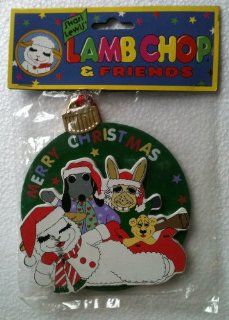 1994 SHARI LEWIS Christmas Tree Ornament LAMB CHOP & Friends   Decorative Hanging Ornaments