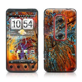 Axonal Design Protective Skin Decal Sticker for HTC Evo 3D Cell Phone Electronics