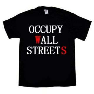 Occupy Wall Street T shirt Occupy All Streets Novelty T Shirts Clothing