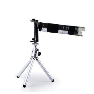16X Zoom Telescope Camera Lens with 220x Microscope Lens Mini Tripod for galaxy note2 N7100 Cell Phones & Accessories