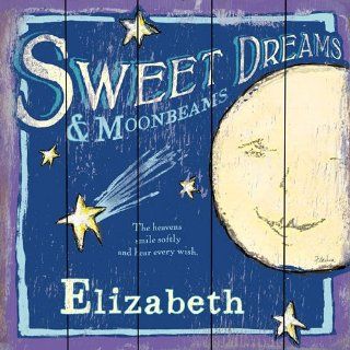 Sweet Dreams & Moonbeams Vintage Wood Sign  Nursery Wall D?cor  Baby