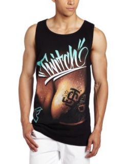Famous Stars and Straps Men's Best Tattoo Ringer Tank, Black/Black, Small at  Mens Clothing store