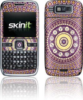 Zodiac   Purple and Gold   Nokia E72   Skinit Skin Cell Phones & Accessories