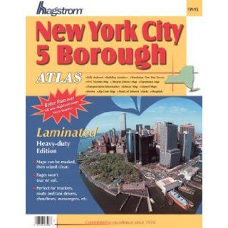 Hagstrom New York City 5 Borough Atlas Laminated (Hagstrom New York City Five Borough Atlas (Laminated)) 9780880975988 Books