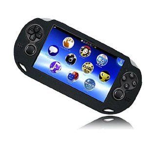 PS Vita Flexible Soft Black Silicone Gel Skin Case for PS Vita [PlayStation] Video Games