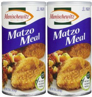 Manischewitz Matzo Meal Unsalted (12x12/16 Oz) Health & Personal Care