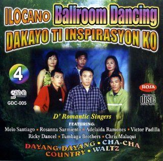Ilocano Ballroom Dancing Dakayo Ti Inspirasyon Ko Vol. 4   Philippine Tagalog Music CD Music