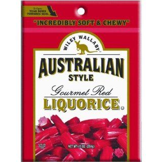 Wiley Wallaby Australian Style Licorice Candy 