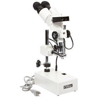 Fowler 53 640 280 Xtra Range Microscope, 10X Magnification, 2X Objectives, 5"X 8"X 2.5" Base Length