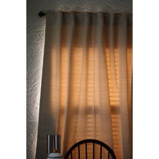 Solid Thermal Insulated Back Tap Blackout Curtain 52"W x 63"L, 1 Set, Beige   Window Treatment Curtains