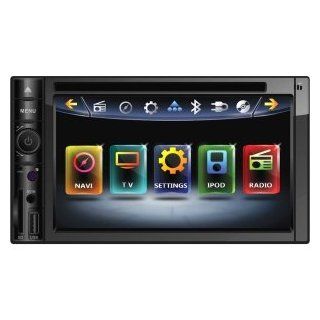 POWER ACOUSTIK Power Acoustik Inteq PD 622NB Car DVD Player   6.2" Touchscreen LCD Display   800 x 480   68 W RMS   iPod/iPhone Compatible   In dash   Double DIN<br>DOUBLE DIN MULTIMEDIA 6.2 TOUCH SCREEN<br>DVD Video, MP4, DivX, MKV, FLV, 
