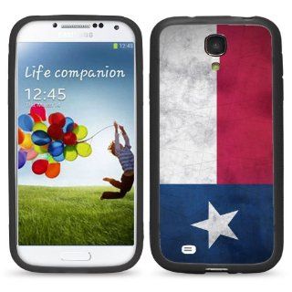 S4 Texas Grunge Flag For Samsung Galaxy i9500 Galaxy S4 Case Cover Cell Phones & Accessories