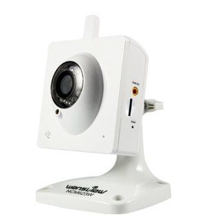 Wansview NCM 623WWireless WIFI CCTV Internet IP Camera Surveillance, iPhone Android view, Buit in Microphone, IR cut for good image  Bullet Cameras  Camera & Photo