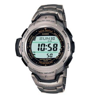 Casio Pathfinder Solar Atomic Watch #PAW500T 7V Casio Watches