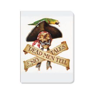 ECOeverywhere Dead Men Tell No Tales Journal, 160 Pages, 7.625 x 5.625 Inches, Multicolored (jr14150)  Hardcover Executive Notebooks 