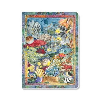 ECOeverywhere Tropical Reef Journal, 160 Pages, 7.625 x 5.625 Inches, Multicolored (jr57855)  Hardcover Executive Notebooks 