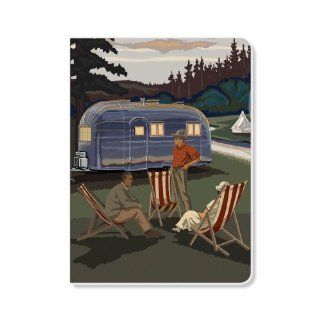 ECOeverywhere Old Time Campout Sketchbook, 160 Pages, 5.625 x 7.625 Inches (sk11733)  Storybook Sketch Pads 
