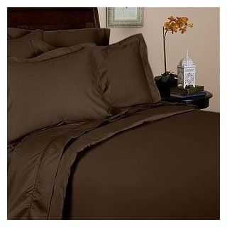 Wrinkle Free solid Chocolate Queen size Microfiber sheet set, deep pocket, 95gsm, 100% Microfiber.   Pillowcase And Sheet Sets