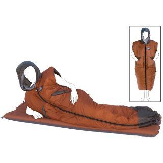 Exped Wallcreeper 650 Sleeping Bag 20 Degree Down Terracotta/Charcoal, M  Three Season Sleeping Bags  Sports & Outdoors