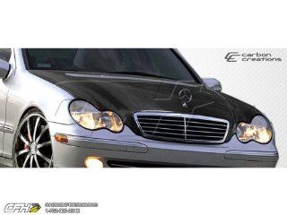 2001 2007 Mercedes Benz C Class W203 Carbon Creations OEM Hood   1 Piece Automotive