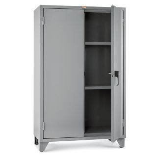 Relius Solutions Ultra Capacity Grade Storage Cabinet   48Wx24Dx78H   3 Shelf Openings   Gray