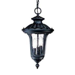 Acclaim Lighting 3856BK Augusta 3 Light Outdoor Hanging Lantern   Outdoor Post Light Accessories  