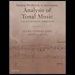 Analysis of Tonal Music   Student Workbook