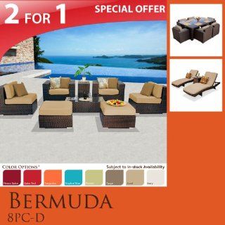 Bermuda 17 Piece Outdoor Wicker Patio Furniture Set B08dmtt  Outdoor And Patio Furniture Sets  Patio, Lawn & Garden