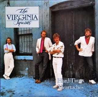 VIRGINIA SQUIRES   hard times & heartaches REBEL 1649 (LP vinyl record) Music