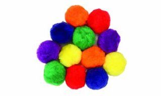 COLOSSAL FLUFF BALLS 50 MM MULTI  Early Childhood Development Products 