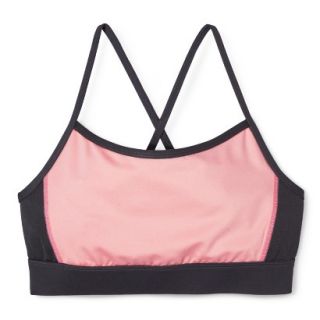 C9 by Champion Womens Low Impact Yoga Sports Bra   Pink Bow L