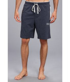Kenneth Cole Reaction Super Soft Brushed Jersey Sleep Shorts ) Mens Pajama (Navy)