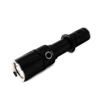 CRELANT 7G2CS Cree XM L U3 658 Lumen 4 Mode Memory LED White Dimming Light Torch Flashlight   Black (1x18650 / 2xCR123A)   Basic Handheld Flashlights  