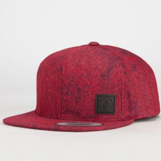 Nails Mens Snapback Hat Red One Size For Men 237581300
