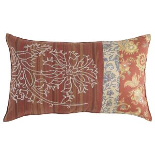 home Sienna Oblong Decorative Pillow, Red