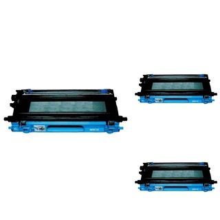Basacc Cyan Cartridge Set Compatible With Brother Tn115 (pack Of 3)
