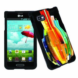 [ArmorXtreme] MetroPCS T Mobile LG MS659 Optimus F3 Total Protection Image Cover Case [Abstract Bottle Black] Cell Phones & Accessories