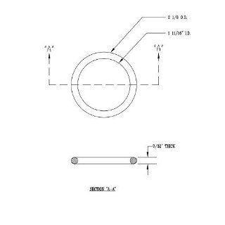 T&S 010389 45 O Ring for Waste Drain Plunger Valve